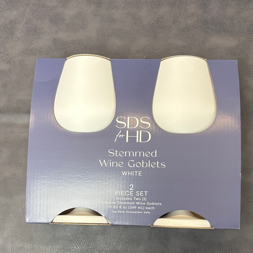 SDS for HD White Stemmed Wine Goblets Set